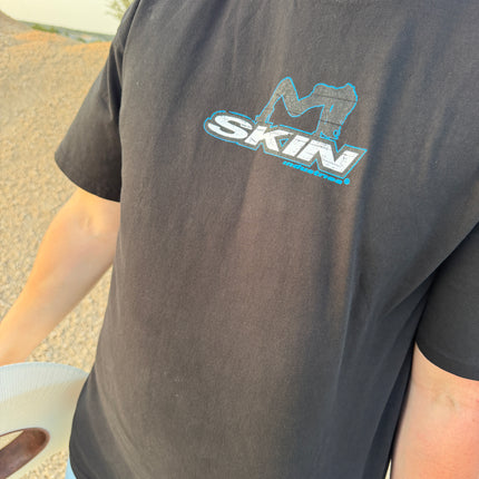 Men’s S/S Tee Premium | ICON -Black/Blue
