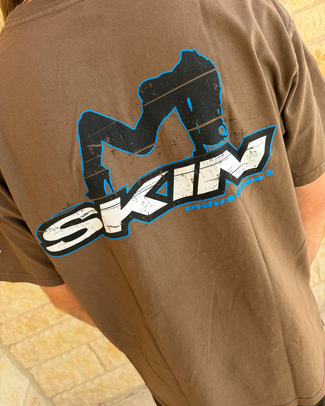 Men’s S/S Tee Premium | ICON -Brown