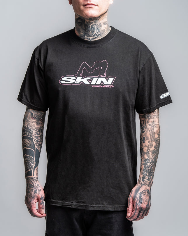 Men’s S/S Tee Premium | ICON -Black/Red