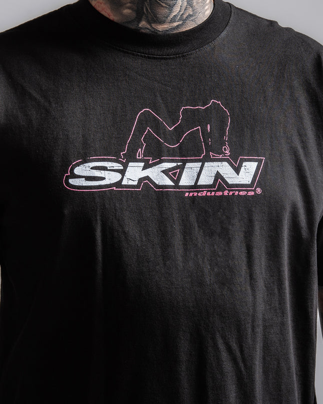 Men’s S/S Tee Premium | ICON -Black/Red