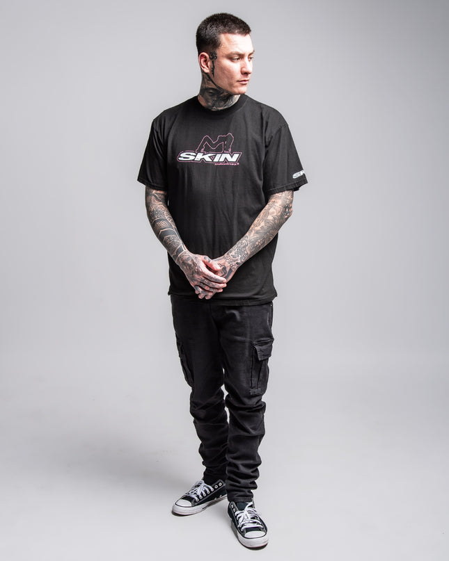Men’s S/S Tee Premium | ICON -Black/Red