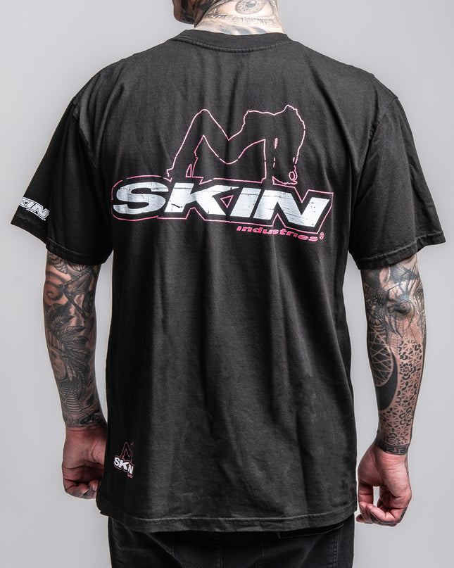 Men’s S/S Tee Premium | ICON -Black/Red