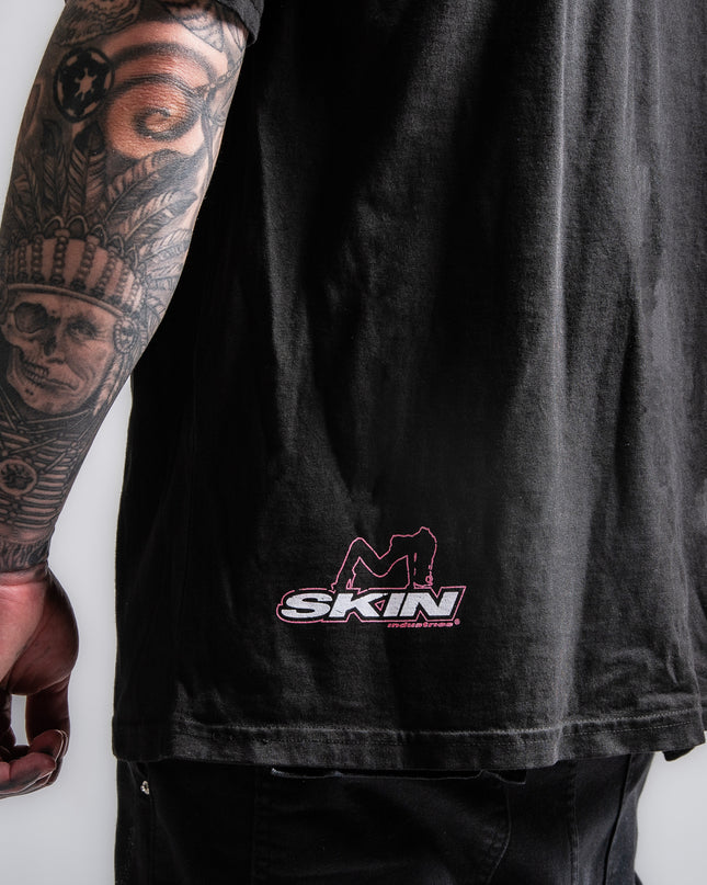 Men’s S/S Tee Premium | ICON -Black/Red