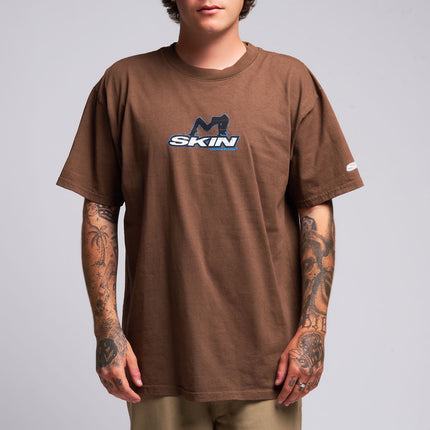 Men’s S/S Tee Premium | ICON -Brown