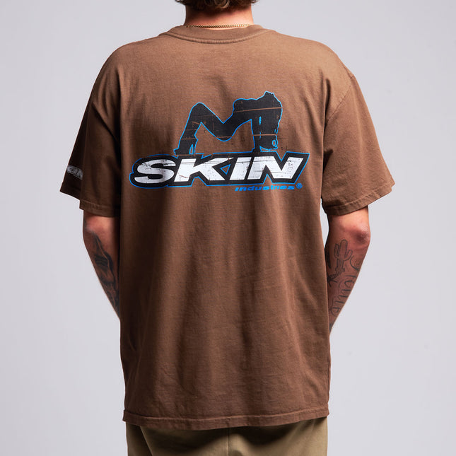 Men’s S/S Tee Premium | ICON -Brown