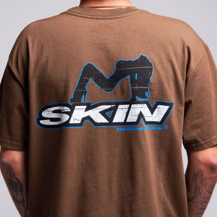 Men’s S/S Tee Premium | ICON -Brown