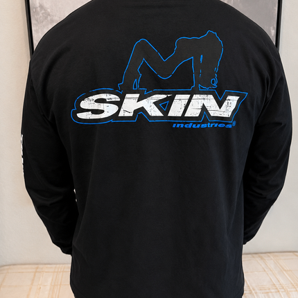 Men's L/S Tee Classic | ICON - Black (Blue)