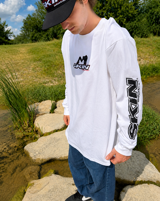 Men's L/S Tee Classic | ICON - White