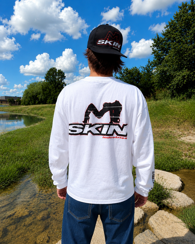 Men's L/S Tee Classic | ICON - White