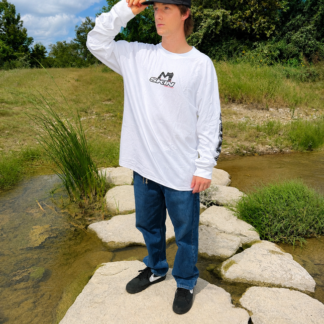 ICON - White | CORE L/S Tee