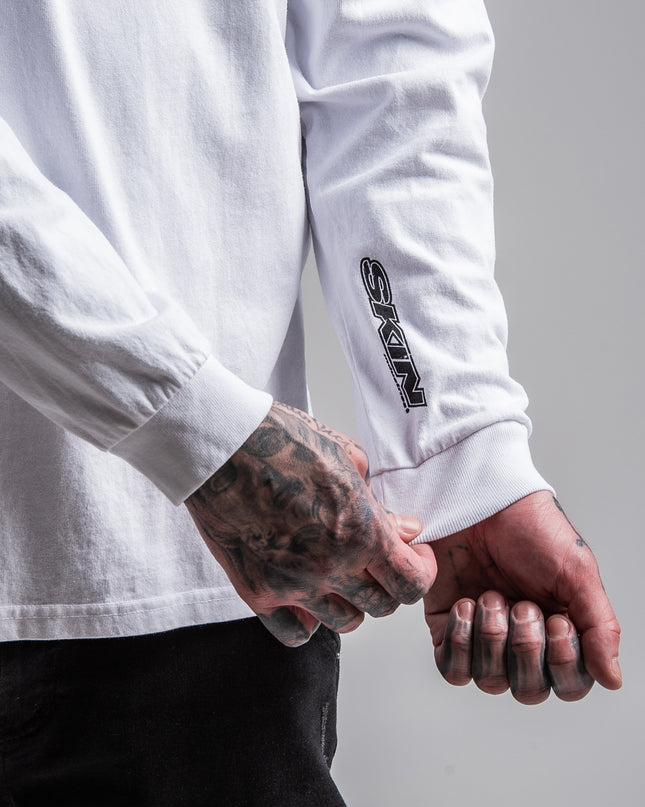 Men's L/S Tee Classic | ICON - White