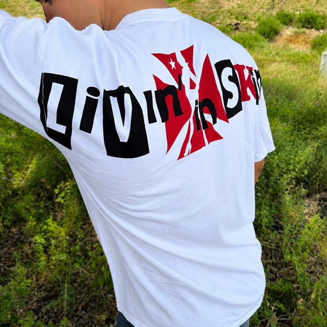 LIVIN' - White | ELITE Tee