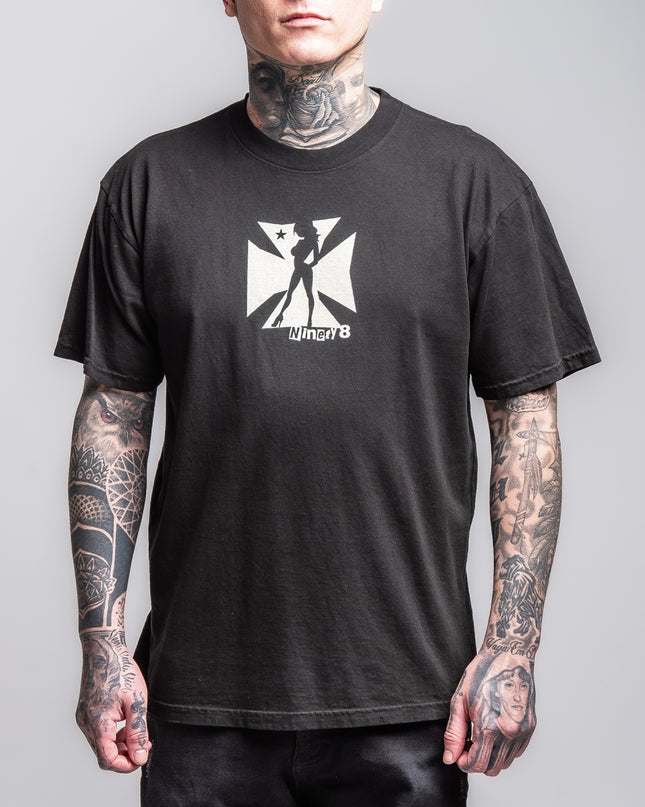 Men’s S/S Tee Premium | LIVIN – Black