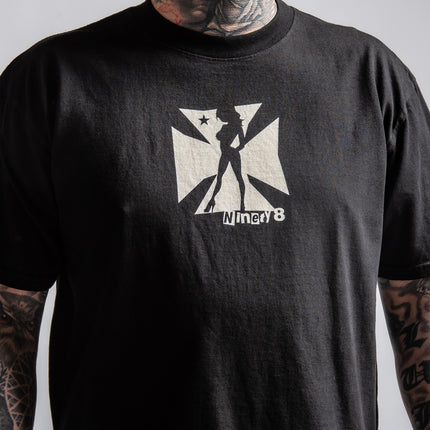 Men’s S/S Tee Premium | LIVIN – Black