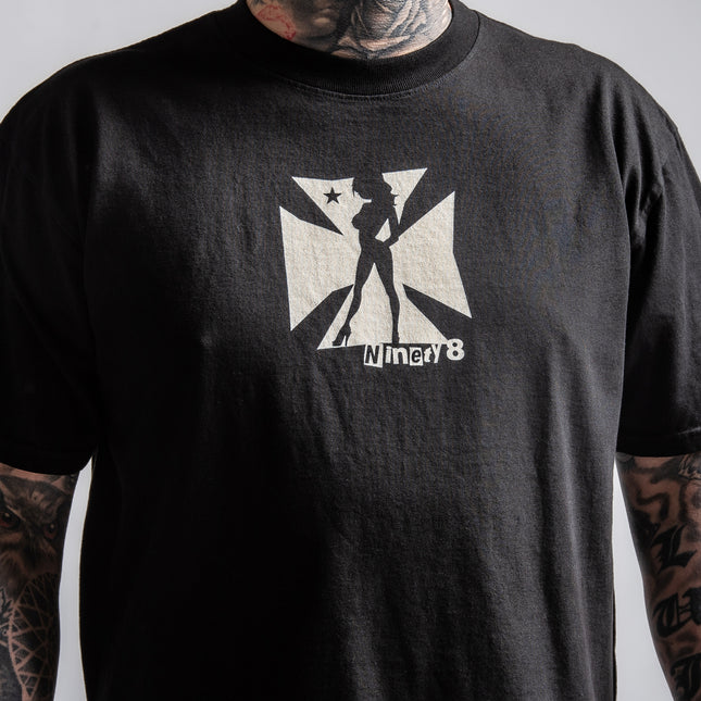 Men’s S/S Tee Premium | LIVIN – Black