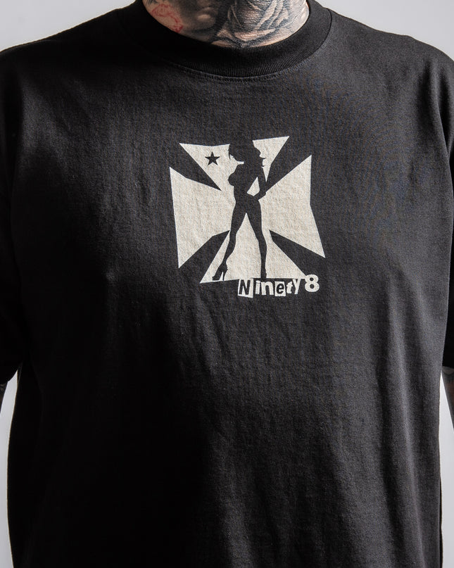 Men’s S/S Tee Premium | LIVIN – Black