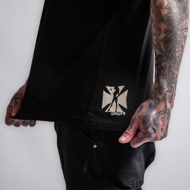 Men’s S/S Tee Premium | LIVIN – Black