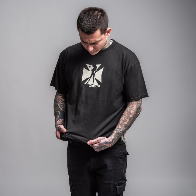 Men’s S/S Tee Premium | LIVIN – Black