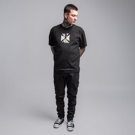 Men’s S/S Tee Premium | LIVIN – Black