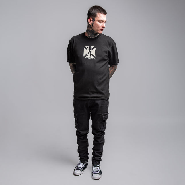 Men’s S/S Tee Premium | LIVIN – Black