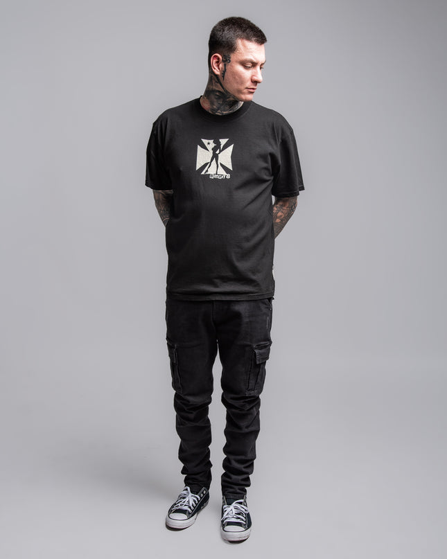 Men’s S/S Tee Premium | LIVIN – Black