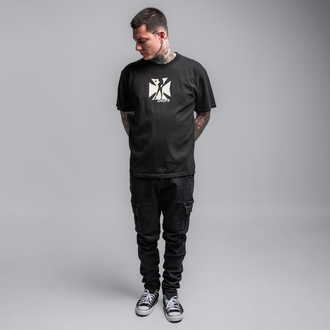 Men’s S/S Tee Premium | LIVIN – Black