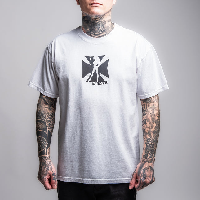Men’s S/S Tee Premium | LIVIN – White