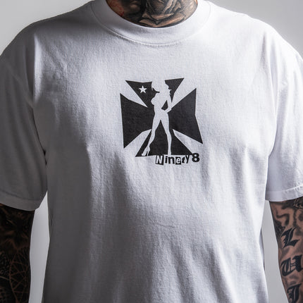 Men’s S/S Tee Premium | LIVIN – White