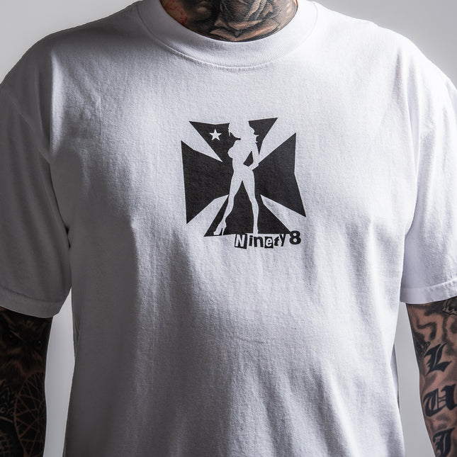 Men’s S/S Tee Premium | LIVIN – White