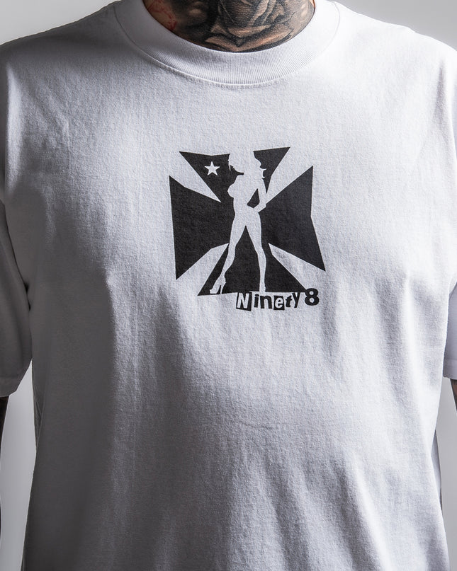 Men’s S/S Tee Premium | LIVIN – White