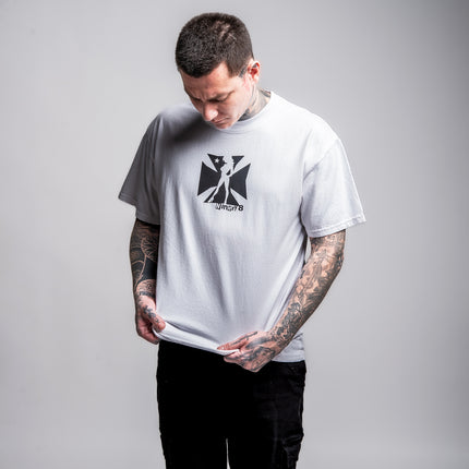 Men’s S/S Tee Premium | LIVIN – White