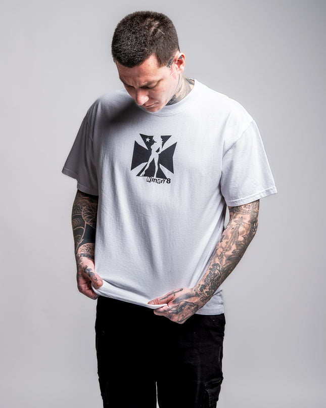 Men’s S/S Tee Premium | LIVIN – White