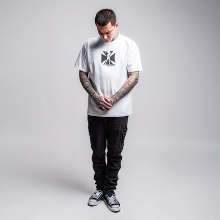 Men’s S/S Tee Premium | LIVIN – White