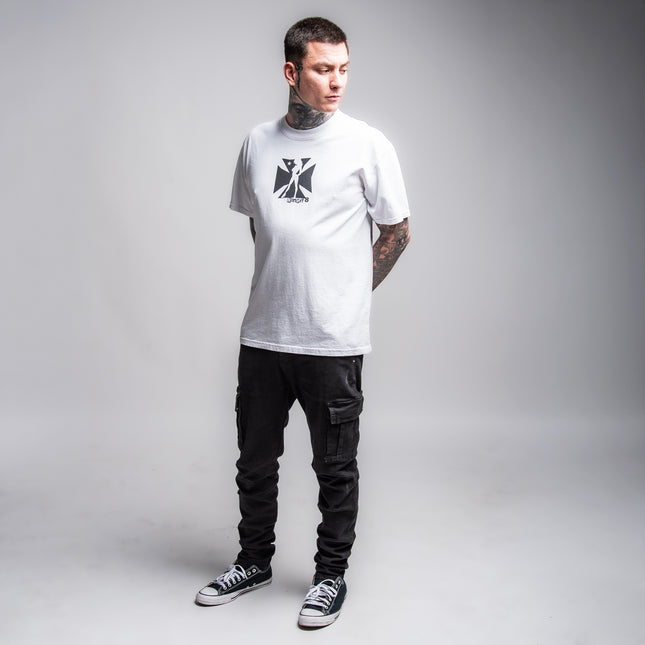 Men’s S/S Tee Premium | LIVIN – White