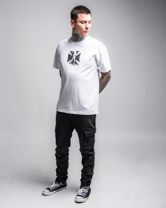 Men’s S/S Tee Premium | LIVIN – White