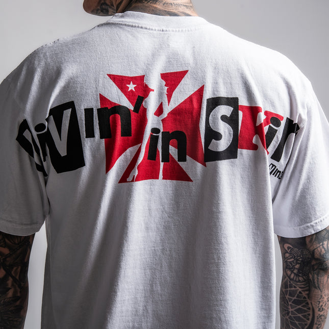 Men’s S/S Tee Premium | LIVIN – White