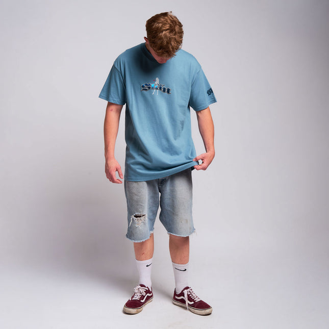 Men’s S/S Tee Standard | QUICKIE - Blue
