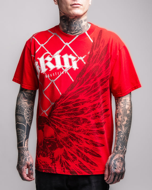 Men’s S/S Tee Premium | RECKONING - Red