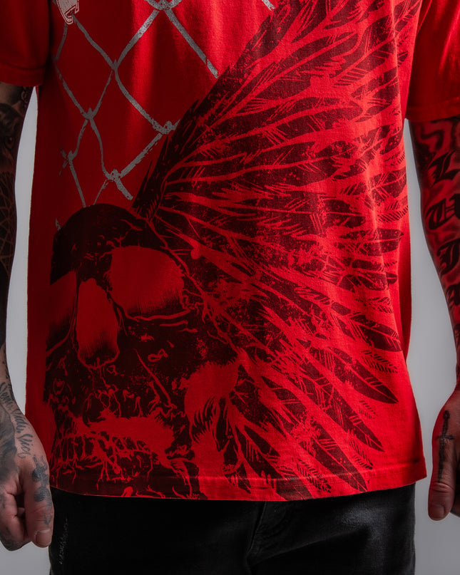 Men’s S/S Tee Premium | RECKONING - Red