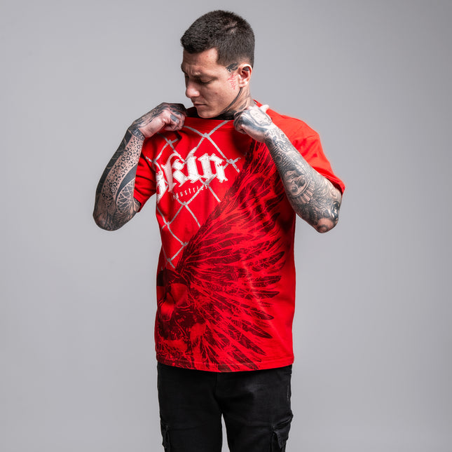 Men’s S/S Tee Premium | RECKONING - Red