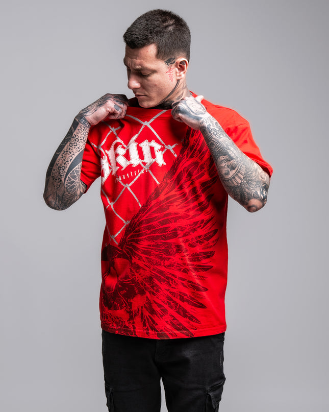 Men’s S/S Tee Premium | RECKONING - Red