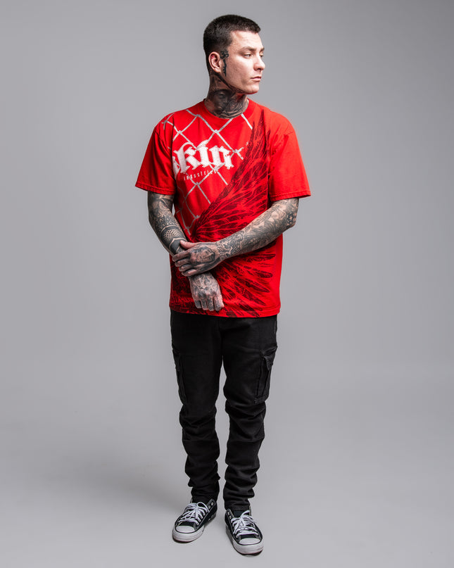 Men’s S/S Tee Premium | RECKONING - Red