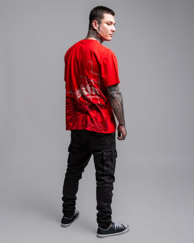 Men’s S/S Tee Premium | RECKONING - Red