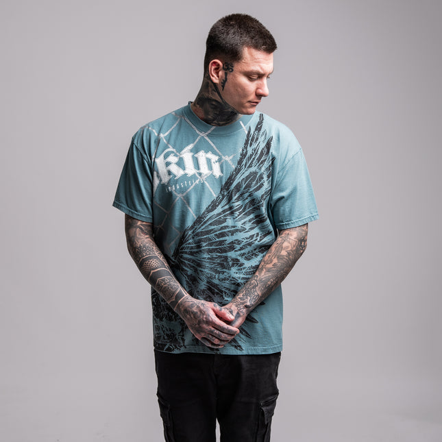 Men’s S/S Tee Premium | RECKONING - Blue