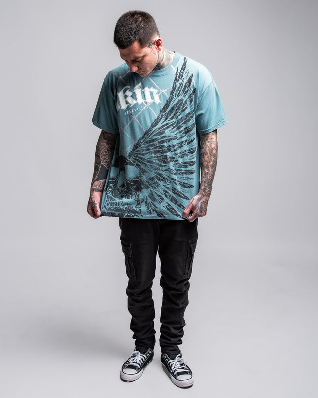Men’s S/S Tee Premium | RECKONING - Blue