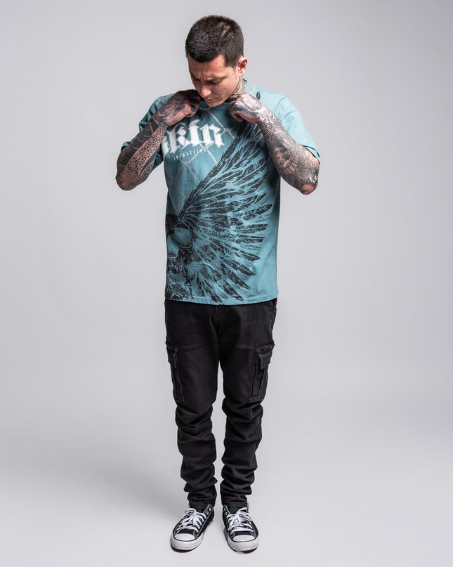 Men’s S/S Tee Premium | RECKONING - Blue