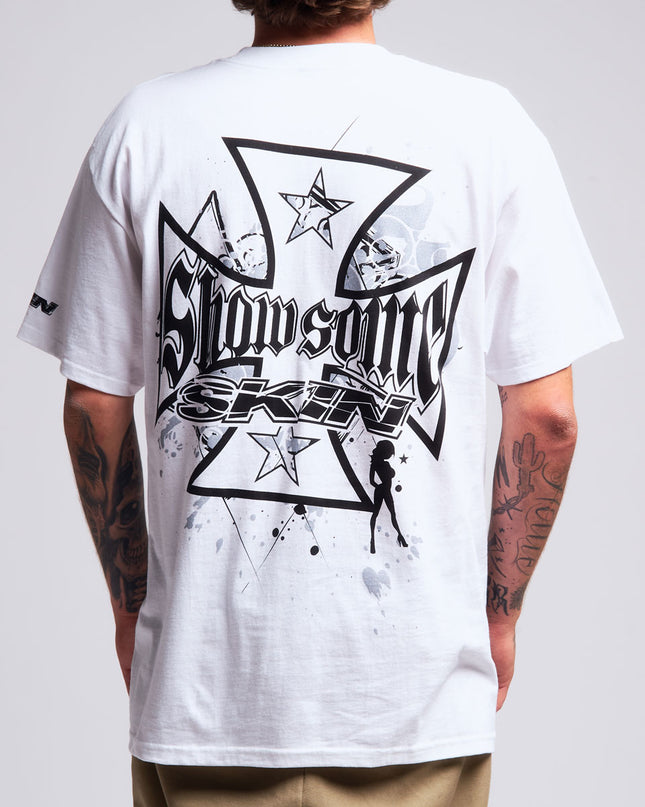 Men’s S/S Tee Standard | SLICK - White