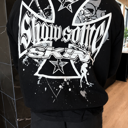 SLICK - Black (Zip Hoodie)