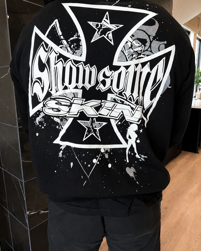 Men's Hoodie Zip | SLICK - Black