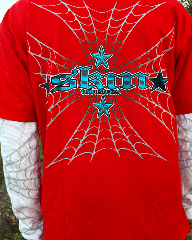 Men's 2Fer Tee | SPIDER - Red